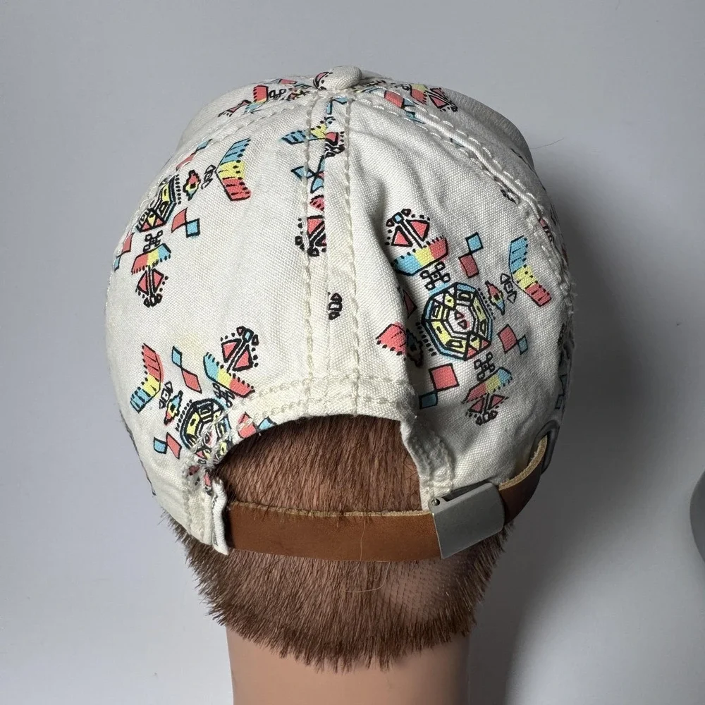 Billabong Woman Baseball Cap Tribal Print Adjustable One Size Strapback JAHTBINN